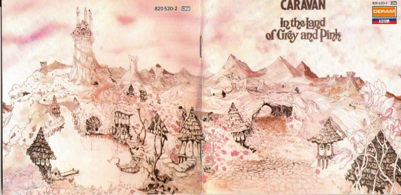 Caravan - In the land of grey and pink front and back